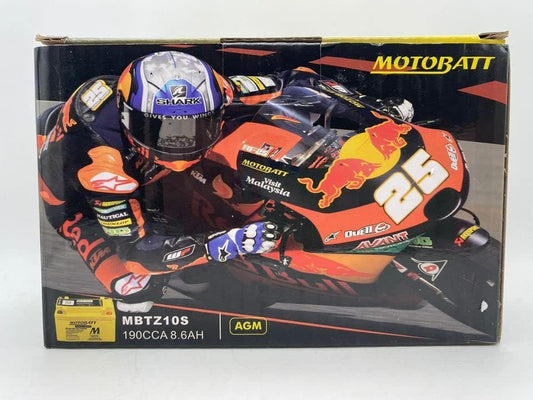 Batteria moto Motobatt MBTZ10S (YTZ10S) - Senza manutenzione - 12 V 8.6 Ah - Dimensioni: 151 x 87 x 95 mm