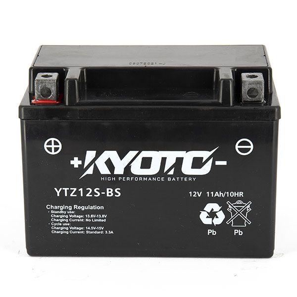 Batteria moto Kyoto SLA YTZ12S AGM - Senza manutenzione - 12 V 11 Ah - Dimensioni: 150 x 87 x 110 mm compatibile con BMW F700 GS 800 2011